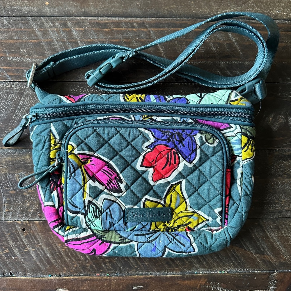 Vera Bradley Belt Bag in Falling Flowers
